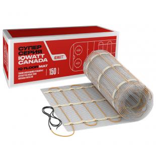 Тонкий самоклеящийся греющий мат IQ FLOOR MAT 150 Вт/м.кв - 4,0м²