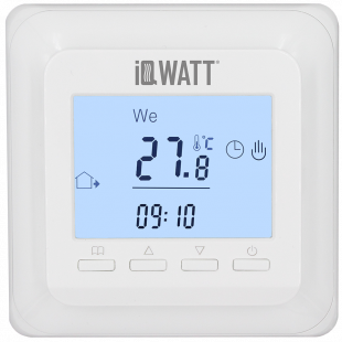 Терморегулятор с ЖК-дисплеем IQ THERMOSTAT Р (white)