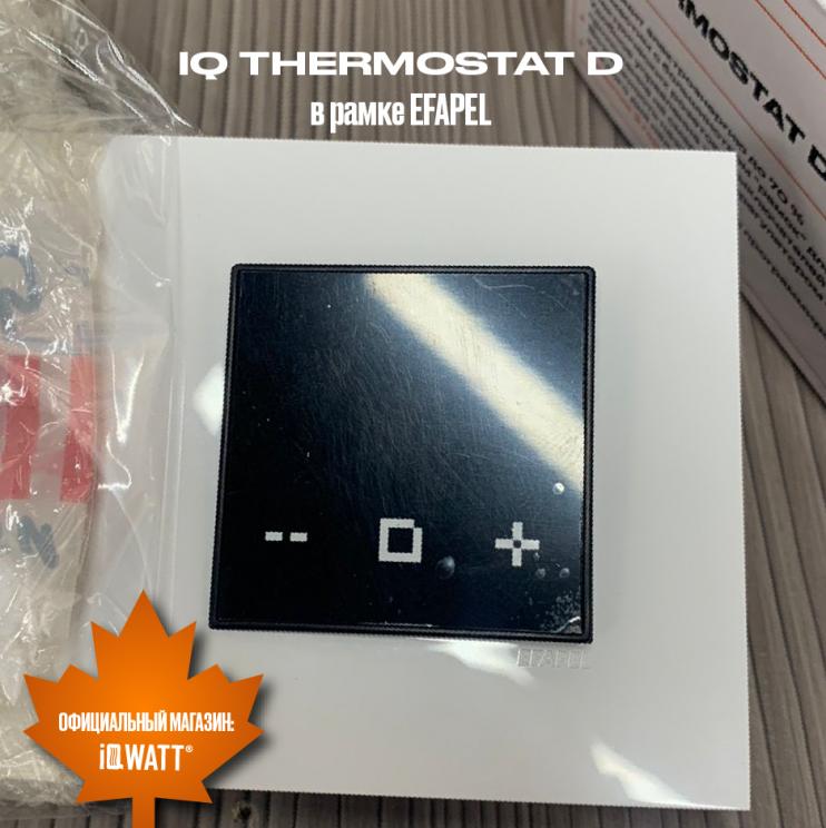 Электронный термостат IQ THERMOSTAT D графит