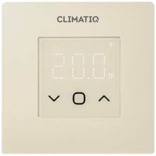 Электронный терморегулятор CLIMATIQ FD слоновая кость